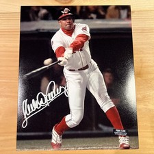 Sandy Alomar Sr Autographed 8x10 Photo Cleveland Indians Signed COA Bold Auto