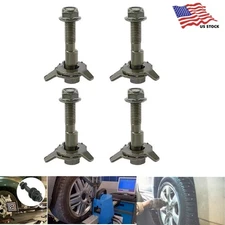 4Pcs 14mm Car Four Wheel Alignment Adjustable Camber Bolts Steel for Sedan Car