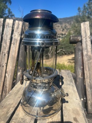 Vintage PETROMAX Rapid 827/250CP Kerosene Lantern Paraffin Camping Lamp campligh