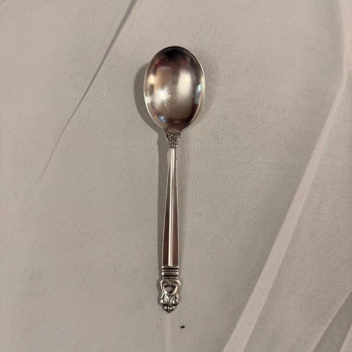 Royal Danish International Sterling Silver 6.25" Soup Spoon