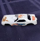 Rare 73 White Enamel Hot Wheels Redline Snake ll 6969 Body for Restoration
