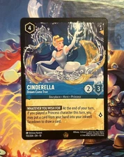 Disney Lorcana Whispers in the Well Cinderella 155/204 NM LEGENDARY