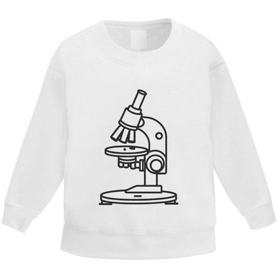 ''Lab Microscope'' Kinder Sweatshirt / Pullover / Pulli (KW050244)