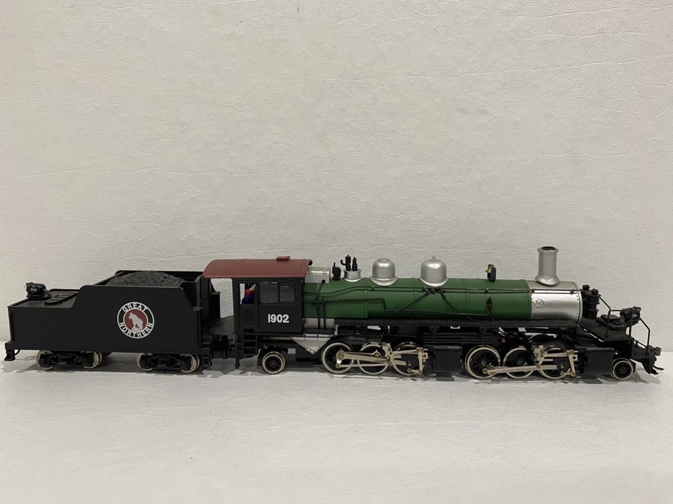 Mantua 345001 HO Great Northern 2-6-6-2 Steam Locomotive & Tender 1902 EX TESTED - Image 4 of 4