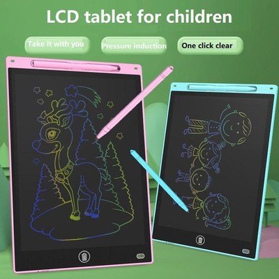 Lcd Writing Drawing Tablet Electronic Graphic Board for Kids Notes Design