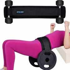 Hip Thrust Belt for Weights, Kettlebells, Plates  Dumbbell, 5 Inch Wide by 2...