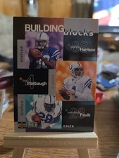 1997 Collector's Choice - Building Blocks Faulk, Harrison, Harbaugh #365