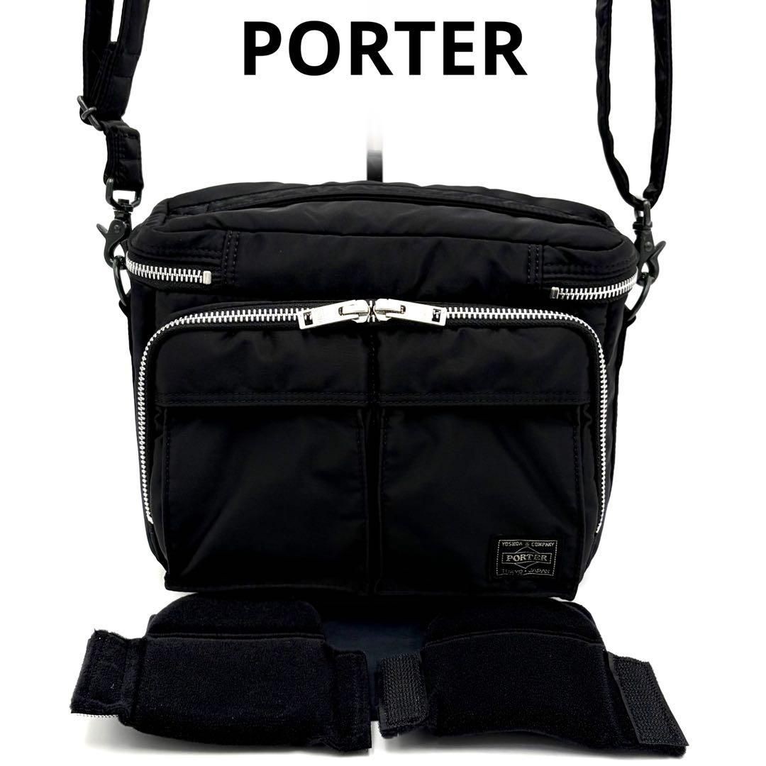 PORTER TANKER Camera Bag Shoulder Crossbody Nylon Lightweight