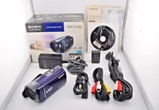 NEAR MINT Sony Handycam HDR-CX180 Digital Video Camera FULLY WORKS Japanese only