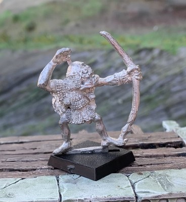 Warhammer The Old World Orc Archer Citadel Games Workshop Metal