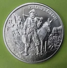 Silver 1 oz PROVIDENT PROSPECTOR BU Round - Type I
