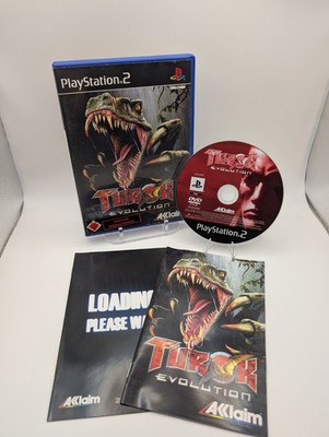 Turok Evolution PS2 Englische Originalversion Komplett Disc & Anleitung