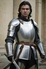 Medieval Half Body Armor Larp Reenactment Warrior Knight Wearable Cosplay Armor