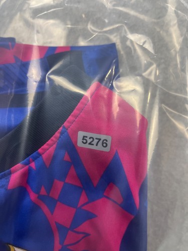 FC Barcelona Third Soccer Jersey Mens S Blue Nike Dri Fit 2021/22 Futbol - Picture 13 of 13