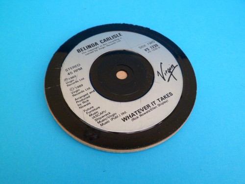 Pop / Hard Rock DRINKS COASTERS - Upcycled SINGLES Original Vinyl Record List 1 - Picture 70 of 993