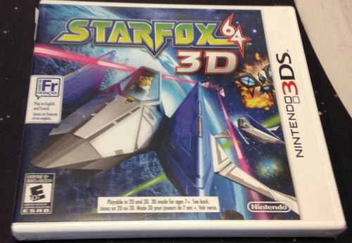 Star Fox 64 3D Nintendo 3DS 2011-Rare Brand New Sealed - Picture 1 of 1