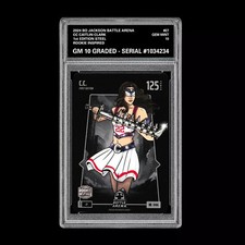 Caitlin Clark CC Graded 10 Rookie Steel Base #27 2024 Bo Jackson Battle Arena RC