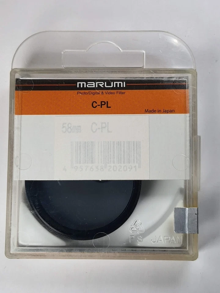 Marumi 40.5mm Circular Polarizer CPL Glass Lens Filter Japan P-CL E-40.5 E40.5 - Image 4 of 4