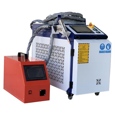 2000W Raycus Fiber Laser Welding Cutting Machine 4IN1 Double Pendulum Wire Auto