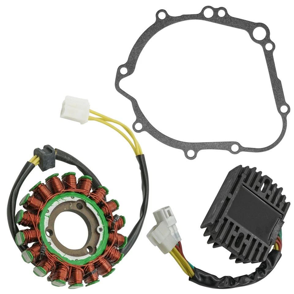 Estator y regulador rectificador para Suzuki GSXR600 GSX-R600 2006-2024 con junta Foto 4 de 4