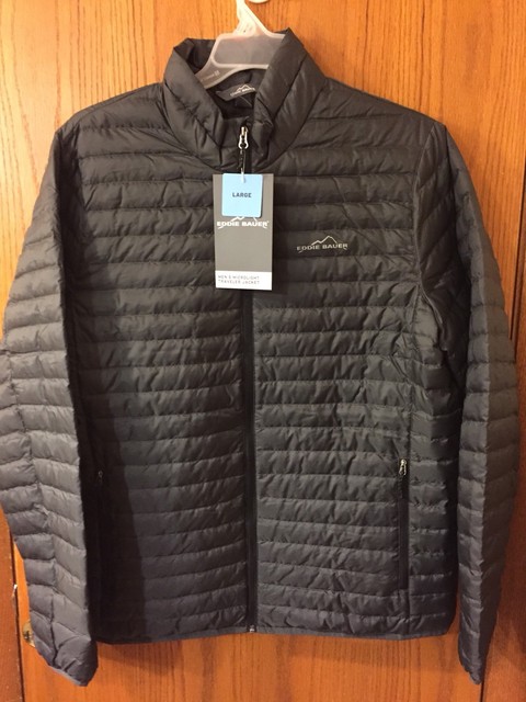 eddie bauer microlight down jacket