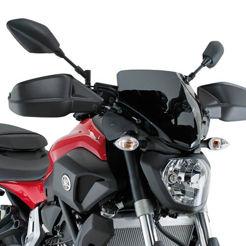 GIVI Set Parabrisas Y Ataques Negro 28 , 5x36 para Yamaha MT-07 2014 2015 2016