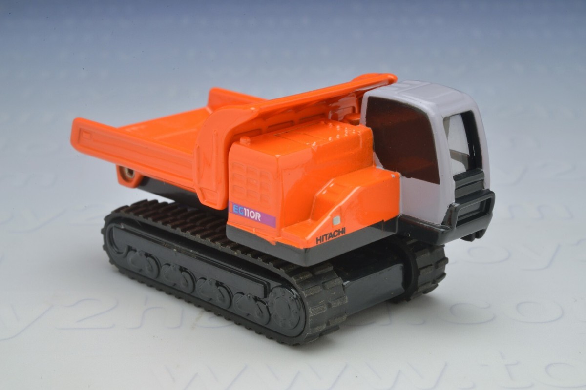 TOMICA NO.80 HITACHI CONSTRUCTION MACHINERY RUBBER CRAWLER