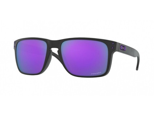 Oakley Sunglasses oo9417 Holbrook XL 941720 Matte Black Black Purple | eBay