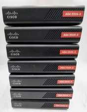 LOT OF 7 Cisco ASA 5506-X Network Security Firewall Appliance