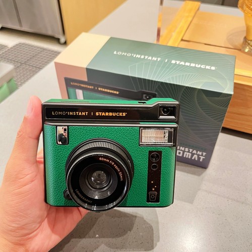 Starbucks 2024 China Green Polaroid Camera No Battery No Printing Paper - Picture 6 of 6