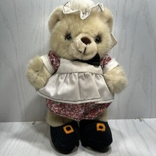 Vintage RUSS Teddy Bear Dressed In Colonial Clothes Korea November Bear 11