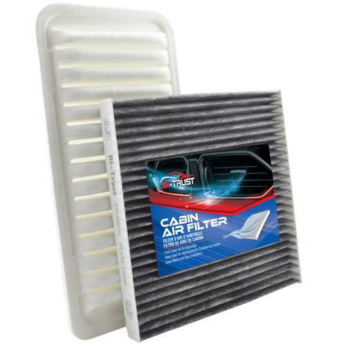 Combo Set Engine & Cabin Air Filter for Pontiac Vibe 20032008 1.8L