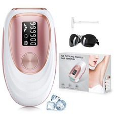 LYSMOSKI Laser Hair Removal, IPL Hair Removal with Ice-Cooling System