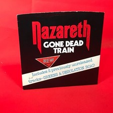 NAZARETH Gone Dead Train 1977 UK 3-track 7" Vinyl Single Desolation Road NAZ2