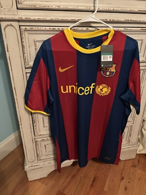 2010/2011 Messi Jersey Barcelona XL New