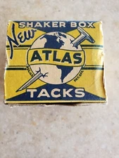 Vintage Cobblers Nails Tacks Atlas Tack Corp Copyright 1937 USA