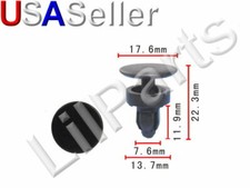 Honda Acura Fender Cowl Panel Push Rivet Retainer Fastener Clip 91508-SR3-000
