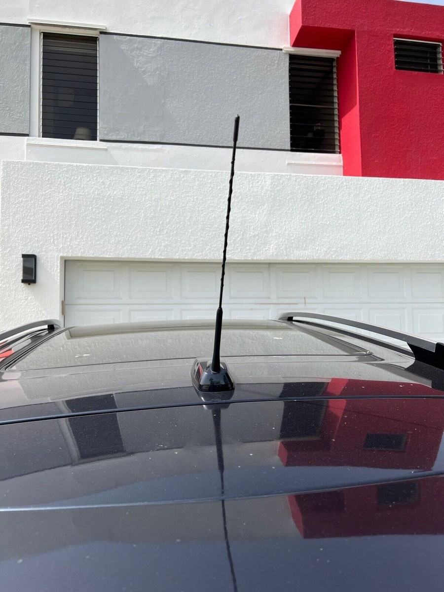 11 Inch Black Antenna Mast For Cadillac SRX 2010-2016 - AM/FM Fuba Style - Replacement 13393770