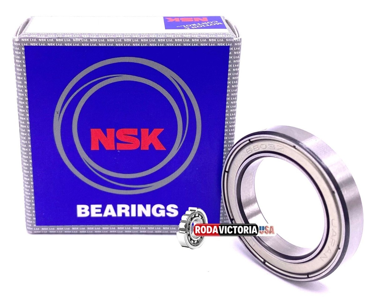 NSK JAPAN 6803 ZZ DEEP GROOVE BALL BEARING, METAL SHIELDED