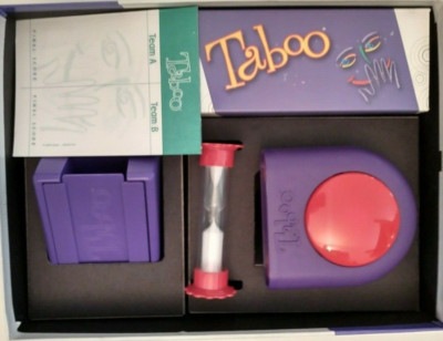 Taboo the Game of Unspeakable Fun (2009) Parker Brothers Hasbro; Ex.