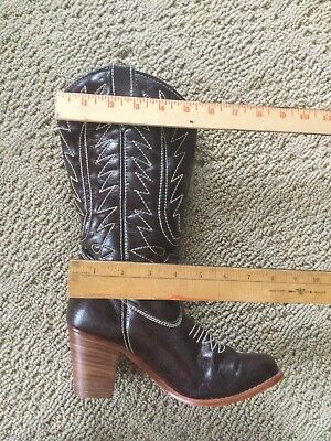 Vintage Motgomery Ward womens caoboy boots, size 5