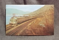 LMH Postcard NEW YORK CENTRAL Passenger E8 NYC #4046 Empire State Express 1961