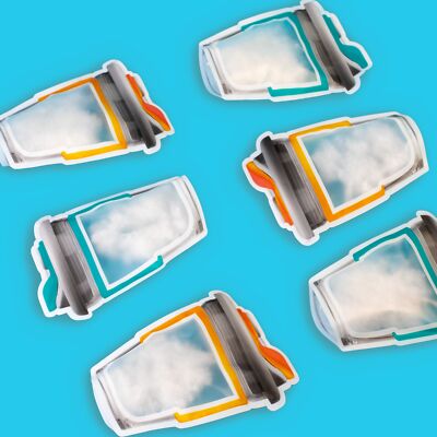 100 Opaque Window Tumbler Shape Reusable Stand Up Pouch for To-Go Snack Nuts