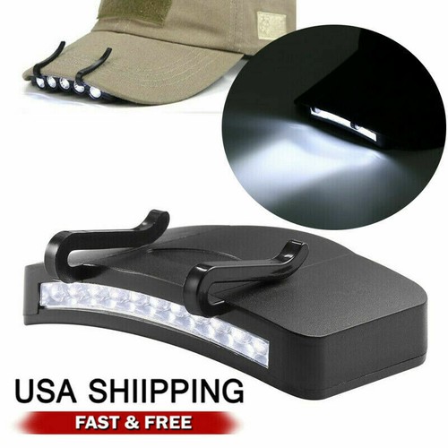 Hands Free Clip On 11 LED Head Cap Hat 