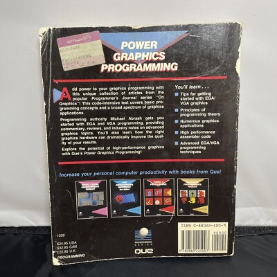 Power Graphics Programming By Michael Abrash Programming Series