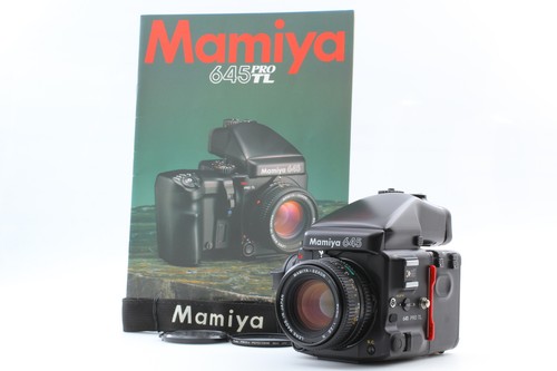 [MINT] Mamiya 645 Pro TL AE Finder Film Camera Body 80mm f/2.8 N Lens ...