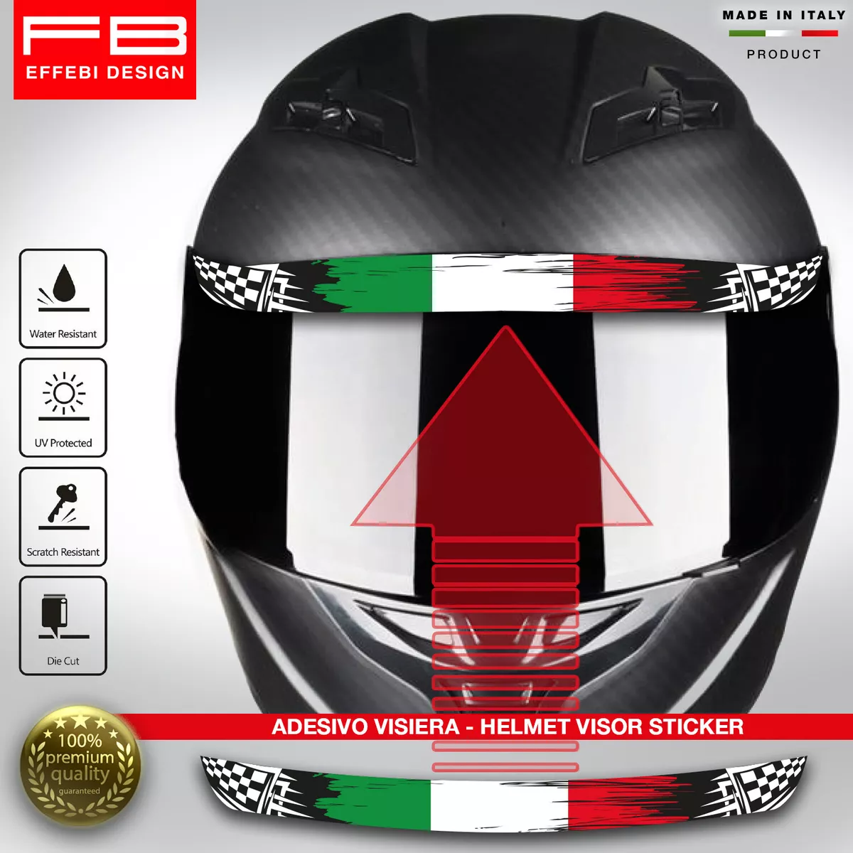 Sticker Sticker Helmet Visor Helmet Visor Italy Italy Mugello