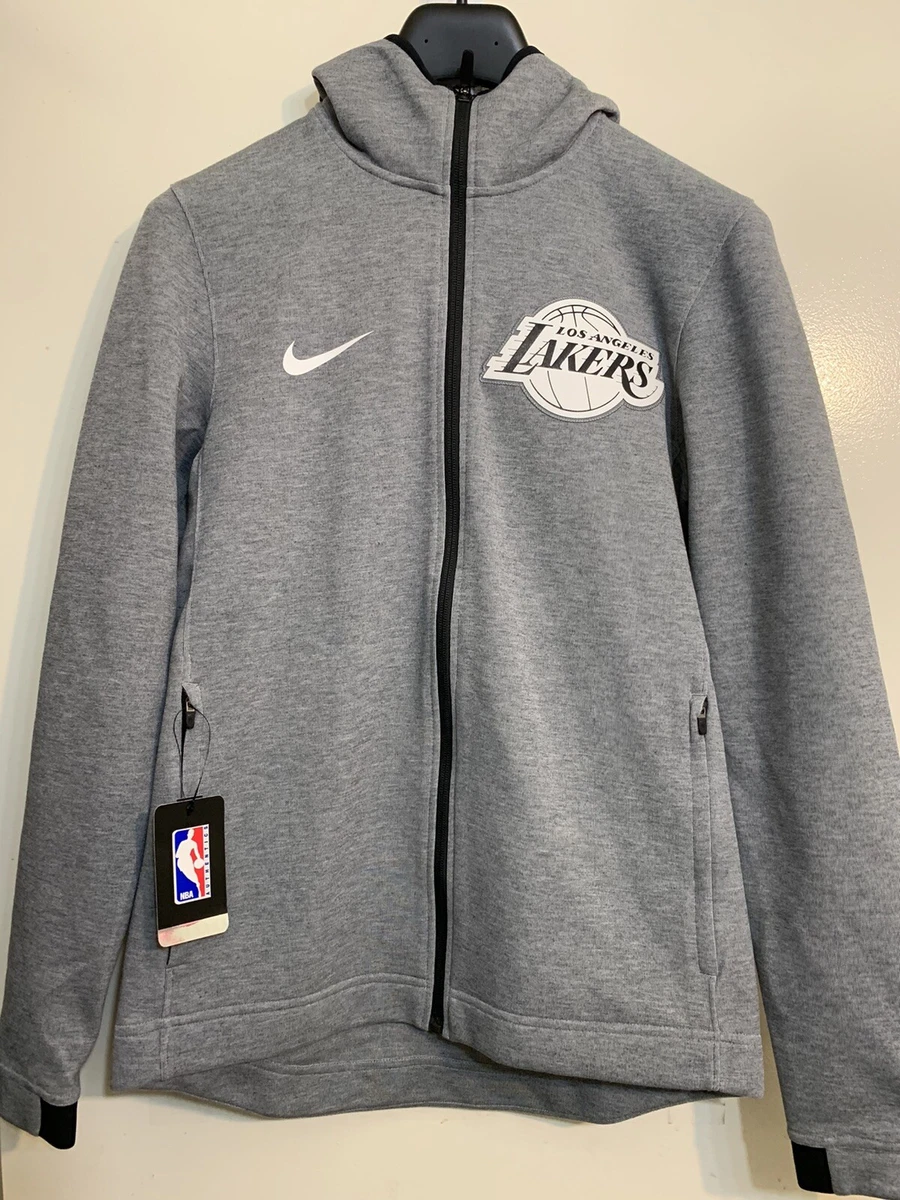 NIKE DRI-FIT NBA LOS ANGELES LAKERS SHOWTIME FULL-ZIP HOODIE