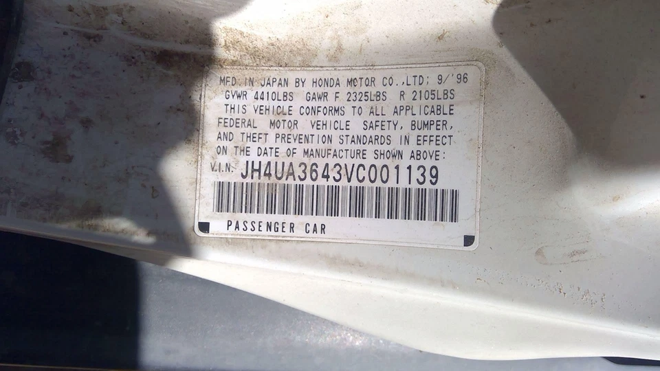 Acura Tl 1996 1997 1998 colector de admisión superior fabricante original 3,2 l Foto 4 de 4