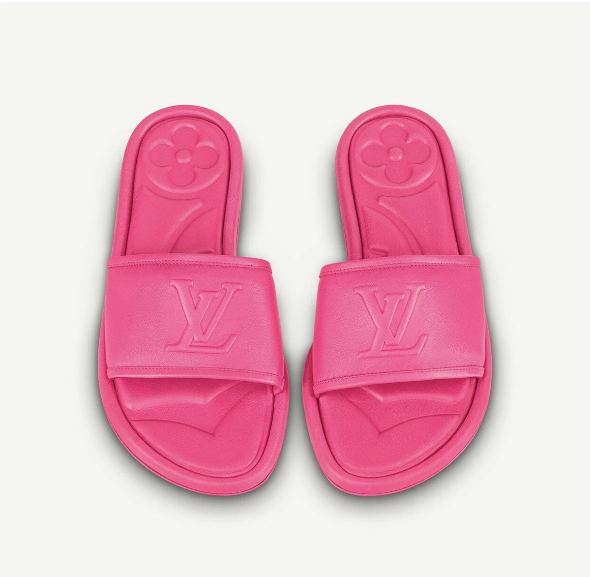 Louis vuitton pink slipper - Gem